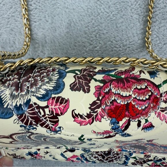 Tory Burch Fleming Small Printed Convertible Shoulder Bag Crossbody w/Dustbag - Picture 16 of 16